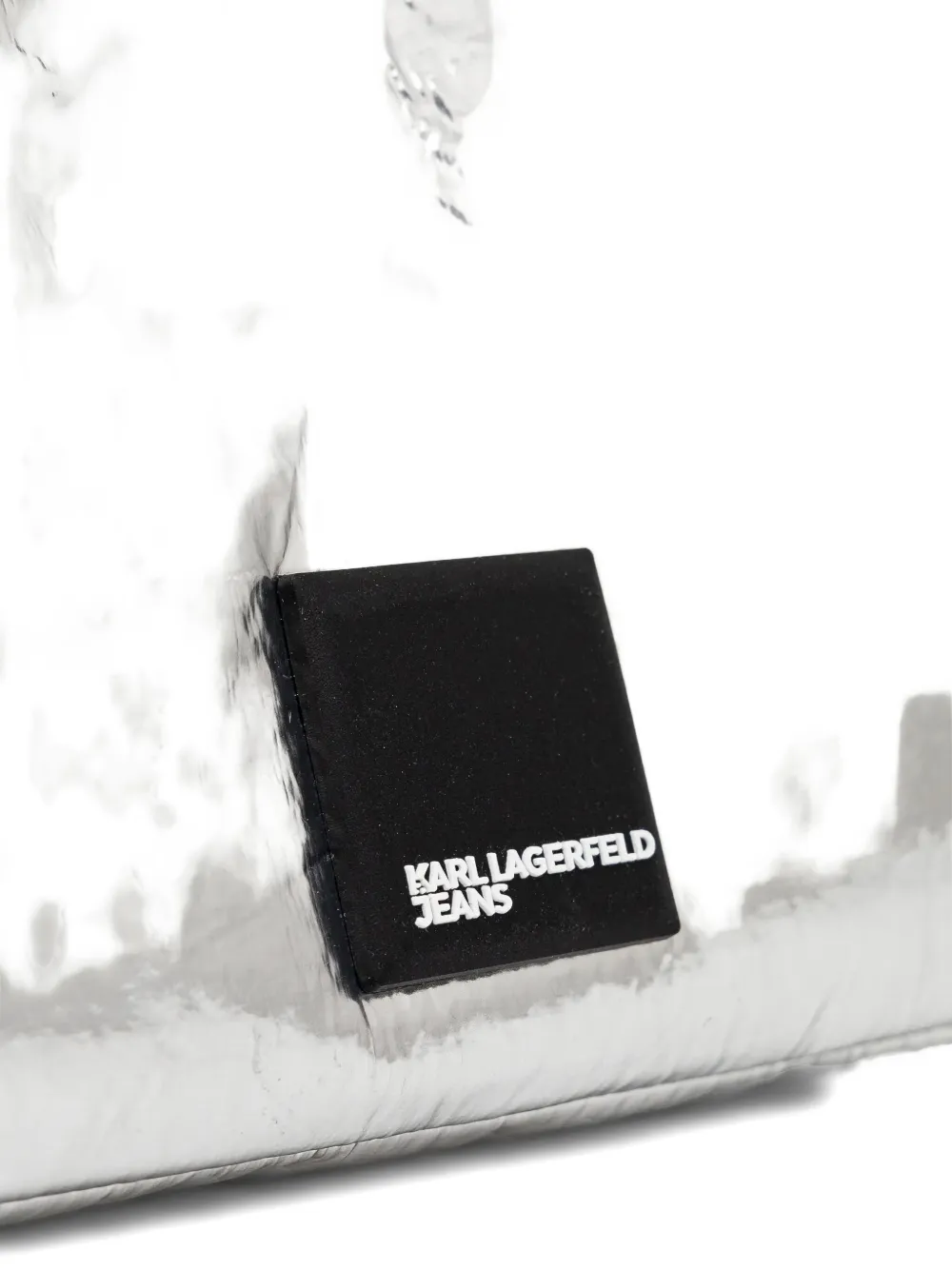 Karl Lagerfeld Jeans crossbodytas Zilver