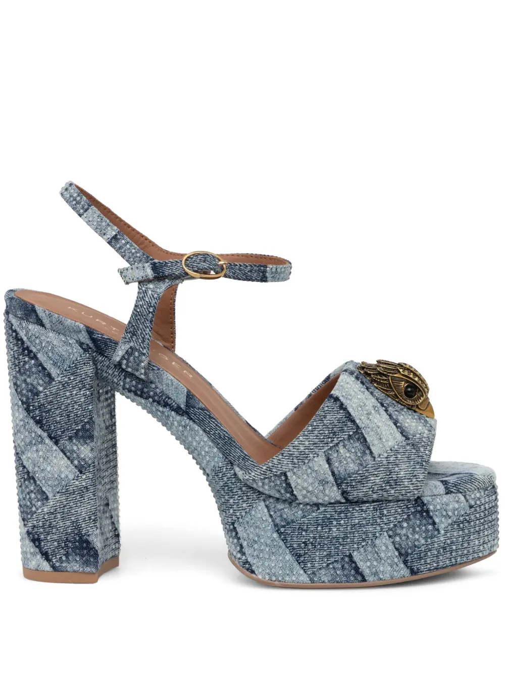 Kurt Geiger London 135mm Kensignton sandals Blue