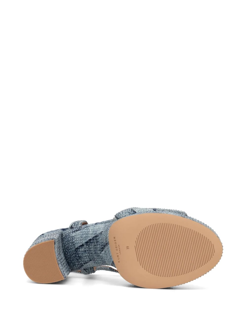 Kurt Geiger London 135mm Kensignton sandals Blue