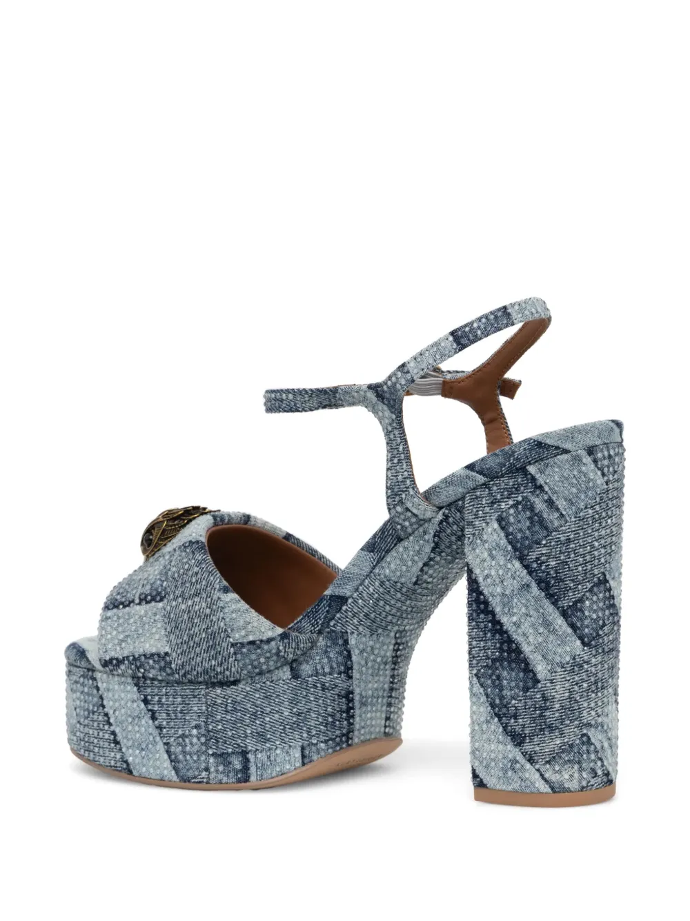 Kurt Geiger London 135mm Kensignton sandals Blue
