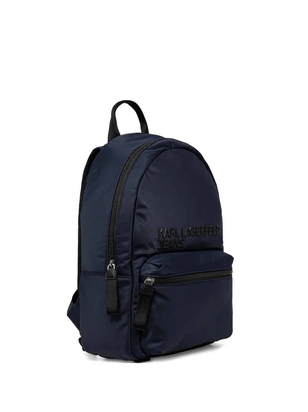 Karl Lagerfeld Jeans Rugzak met logoplakkaat Blauw