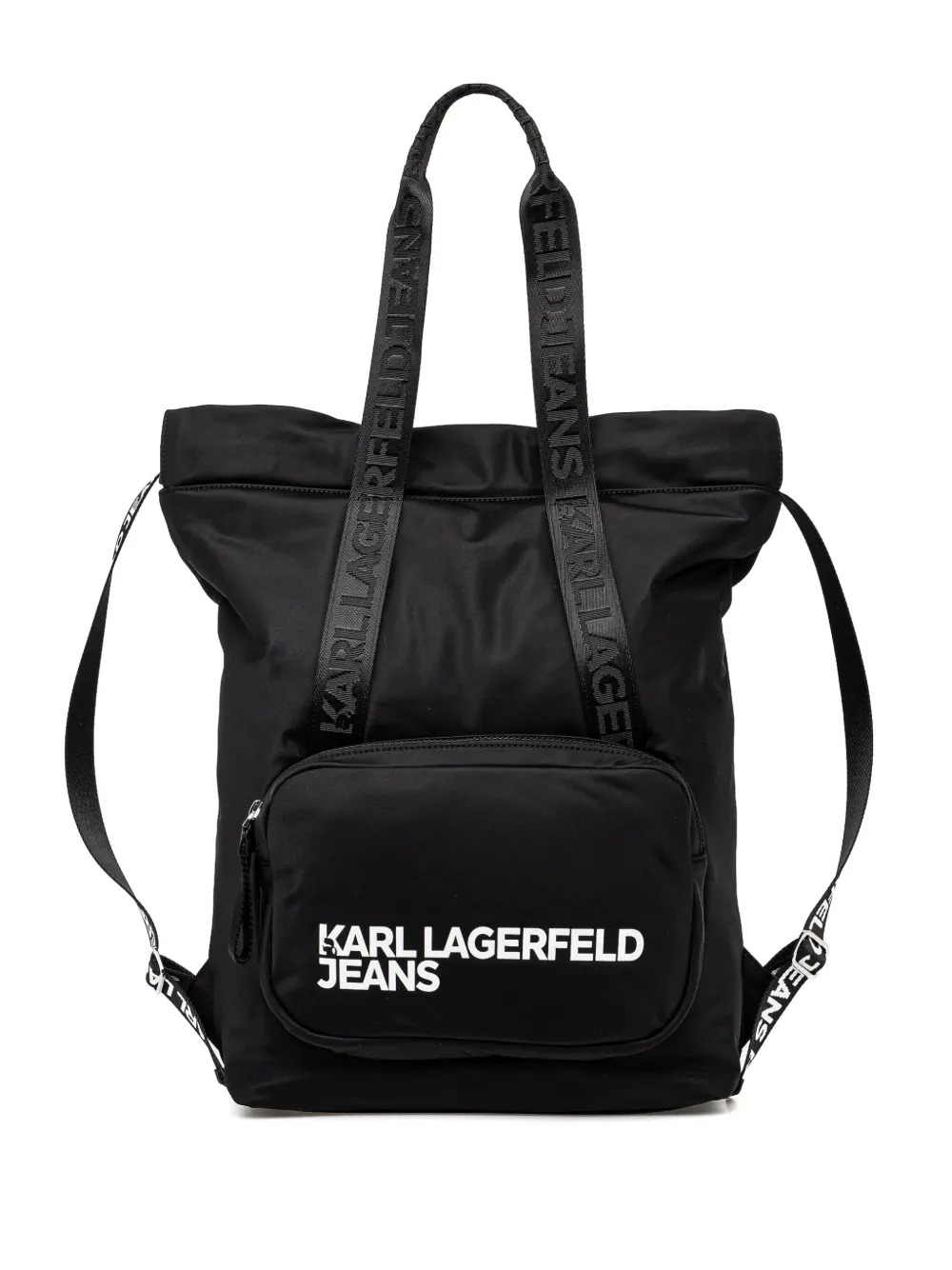 logo-patch backpack