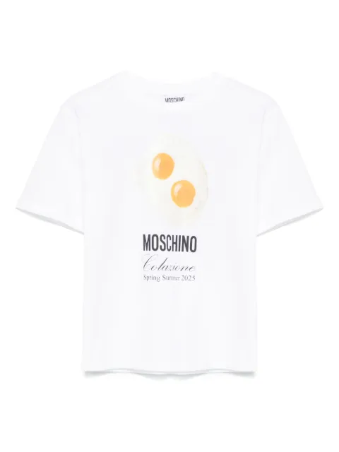 Moschino Kids egg-print T-shirt