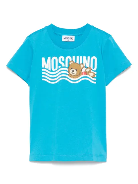 Moschino Kids playera con motivo Teddy Bear