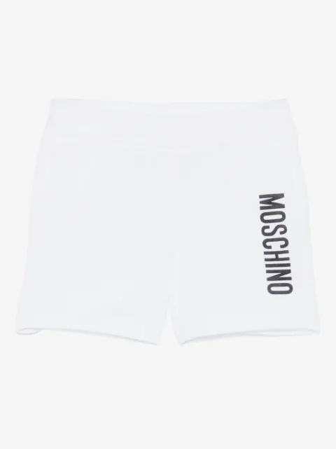 Moschino Kids cotton track shorts