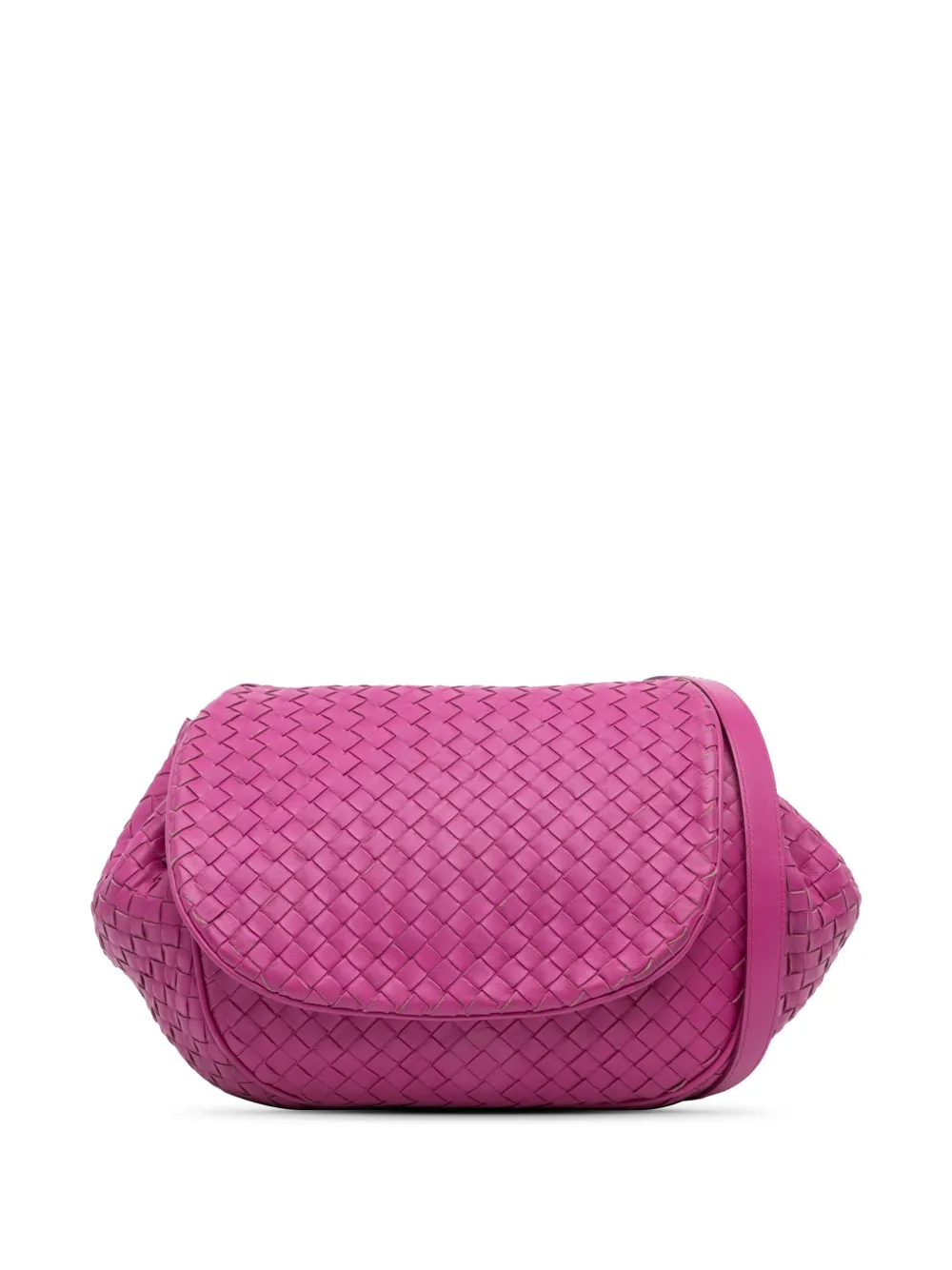 2011 Nappa Intrecciato Flap crossbody bag