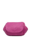 Bottega Veneta Pre-Owned 2011 Nappa Intrecciato Flap crossbody bag - Purple