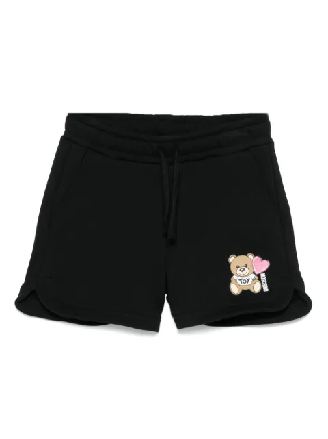 Moschino Kids teddy bear-print shorts