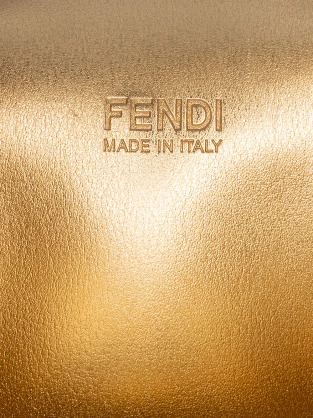 Fendi Pre-Owned 2000-2023 Mini Leather Cookie Hobo Handbag