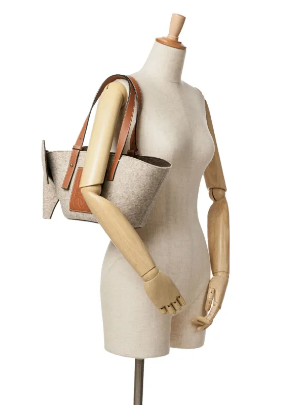Loewe Pre-Owned 2021 スモール フェルト エレファント