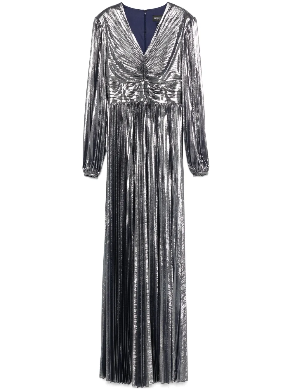 Retrofete Malia maxi dress | Silver | Image 1