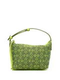 Loewe Pre-Owned 2022 Small Anagram Canvas Cubi Bag handbag - Green