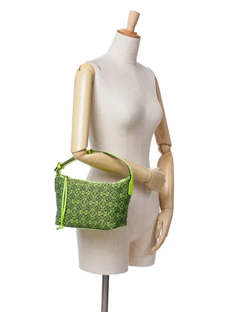 Loewe Pre-Owned 2022 Small Anagram Canvas Cubi Bag handbag 9ROPZZC5CUFONT5H - 1
