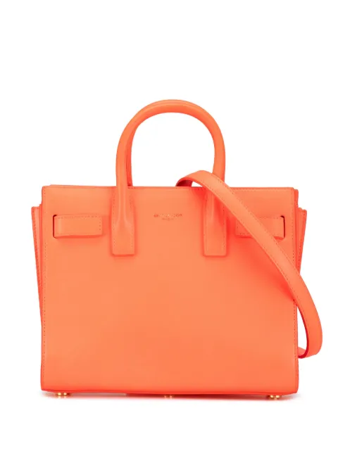 Saint Laurent Pre-Owned 2013-2024 Nano Leather Sac De Jour satchel