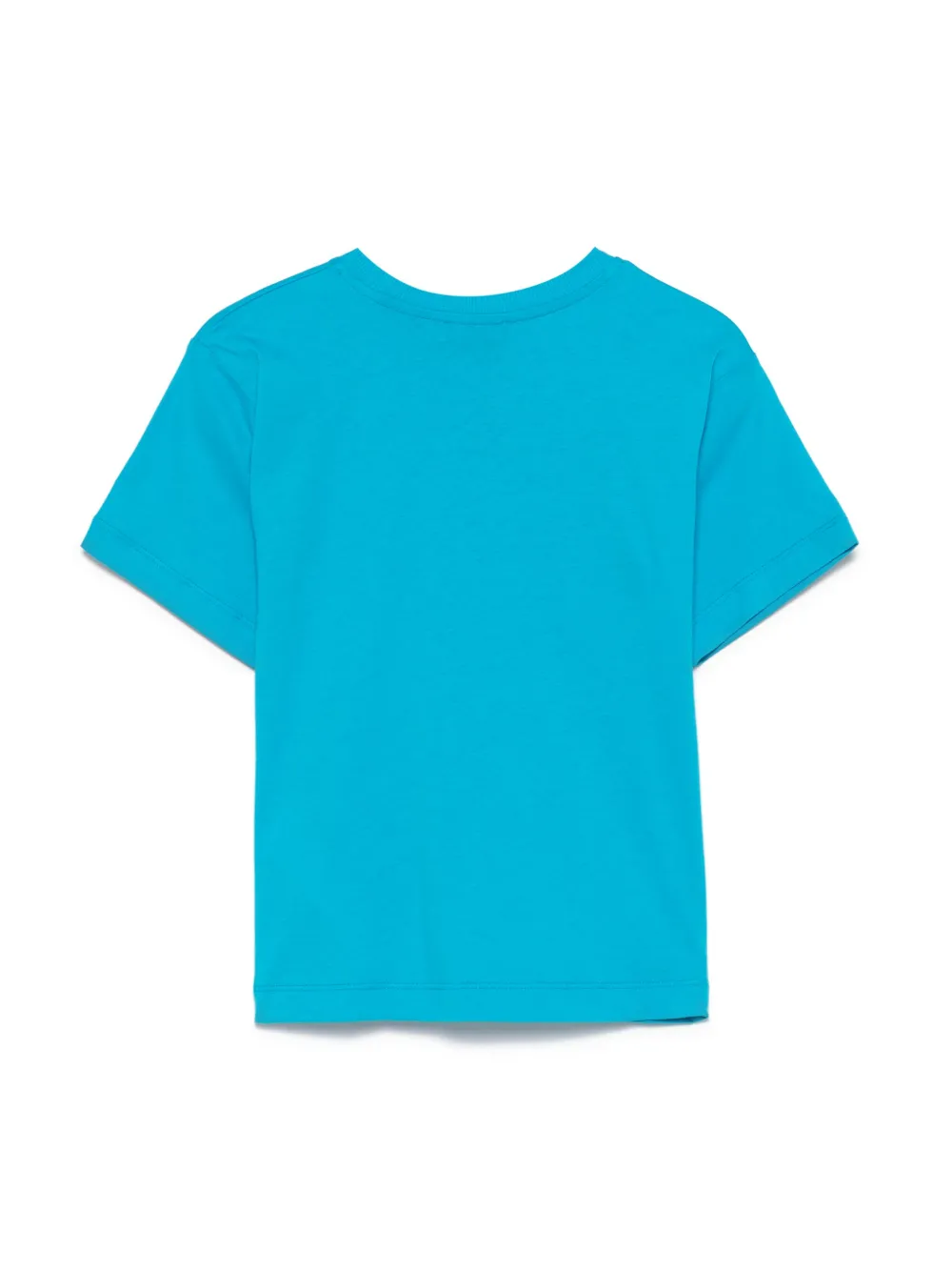 Moschino Kids T-shirt met teddybeerprint Blauw