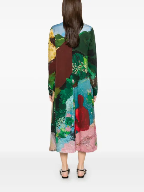 Stine Goya long-sleeves midi dress SGPS25D0172263P - 3