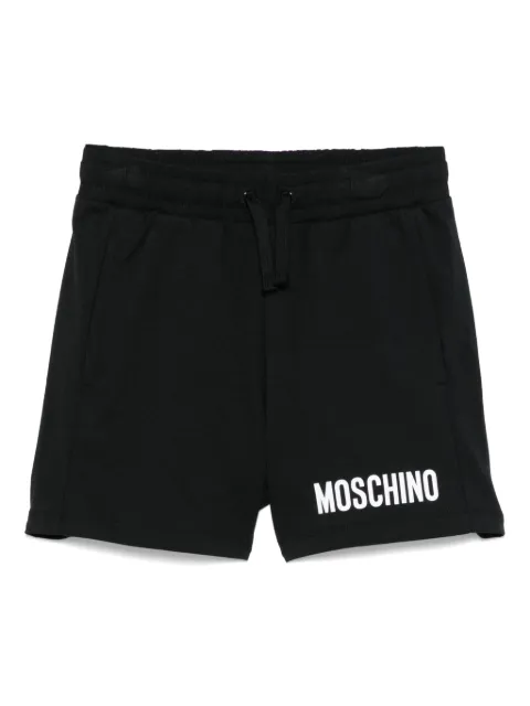Moschino Kids logo-print shorts