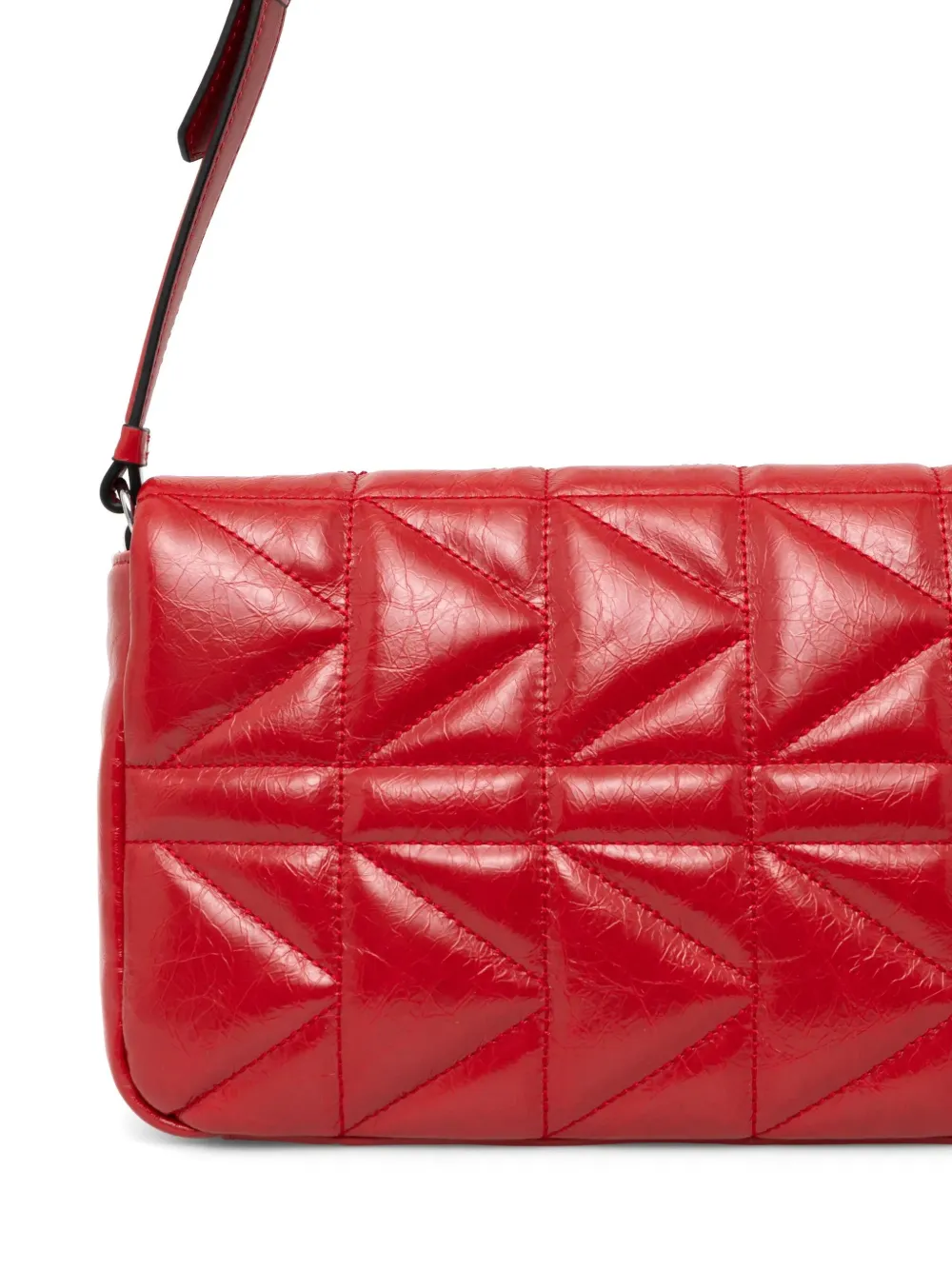 Karl Lagerfeld K Kuilt schoudertas Rood