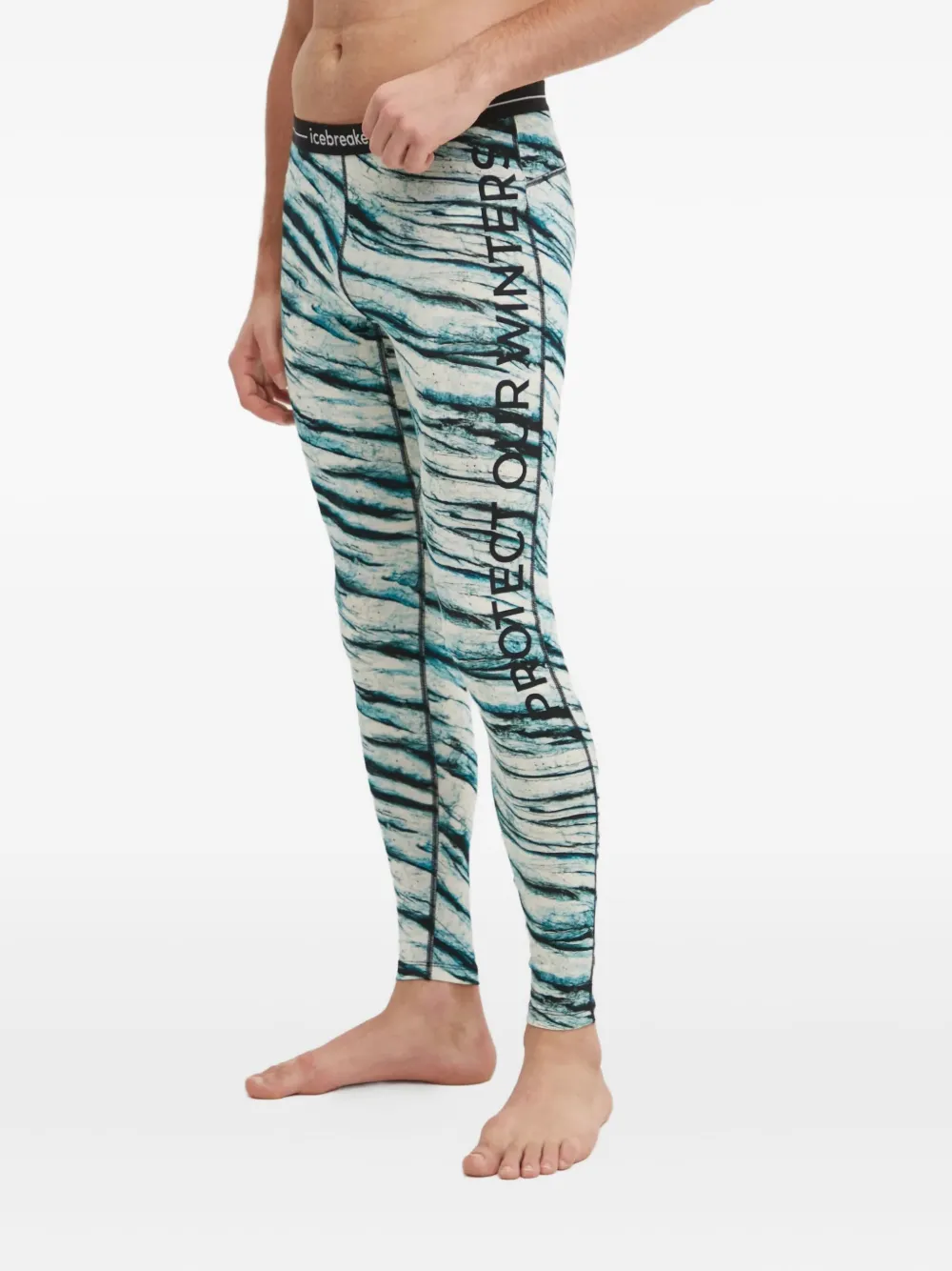 icebreaker printed leggings | blanco | Image 1