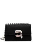 Karl Lagerfeld Ikon Lock cross body bag - Black