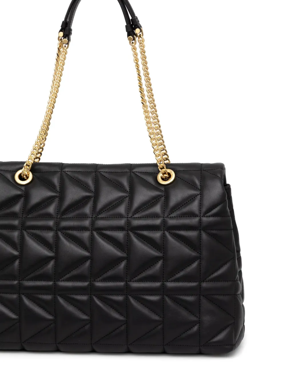 Karl Lagerfeld Grote K Kuilt shopper Zwart