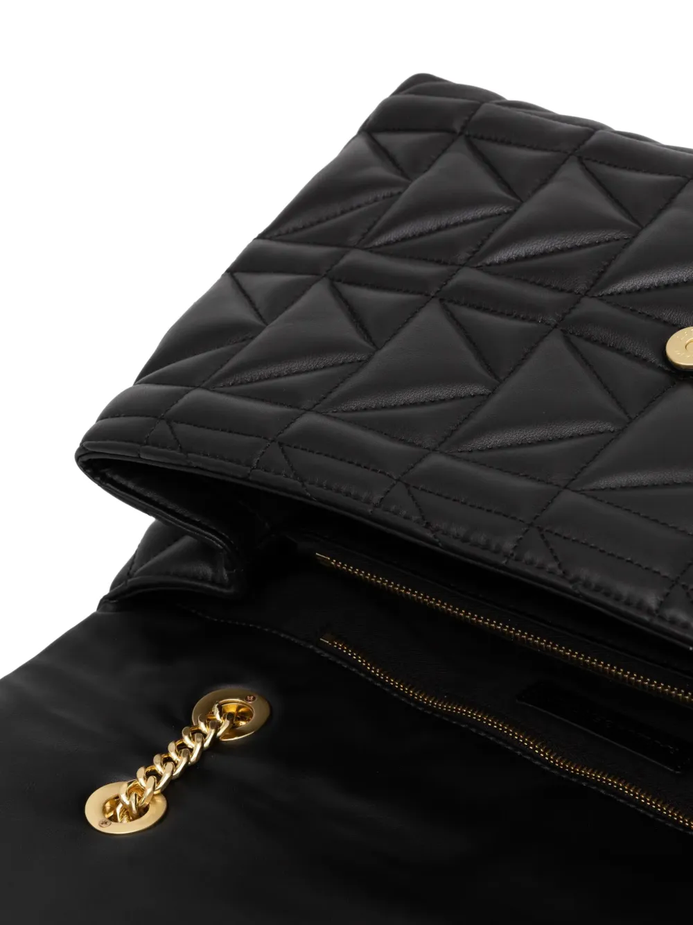 Karl Lagerfeld Grote K Kuilt shopper Zwart