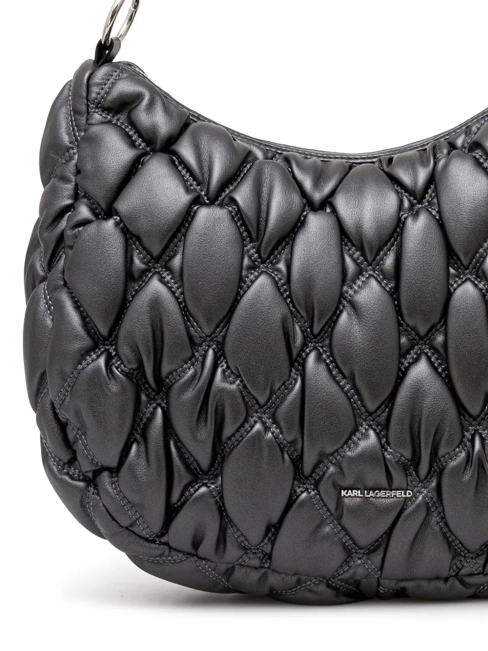 Karl Lagerfeld Signature Kuilt shopper Zwart