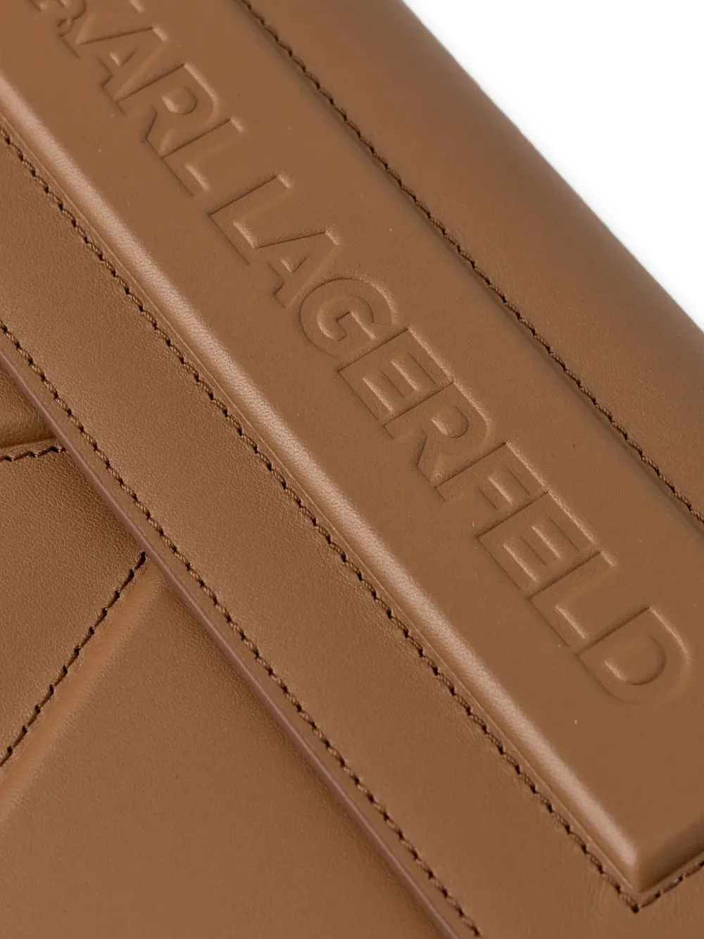 Karl Lagerfeld Ikon K kleine tas Bruin