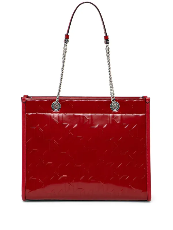 Karl Lagerfeld K/Skuare Tote Bag Red FARFETCH ID