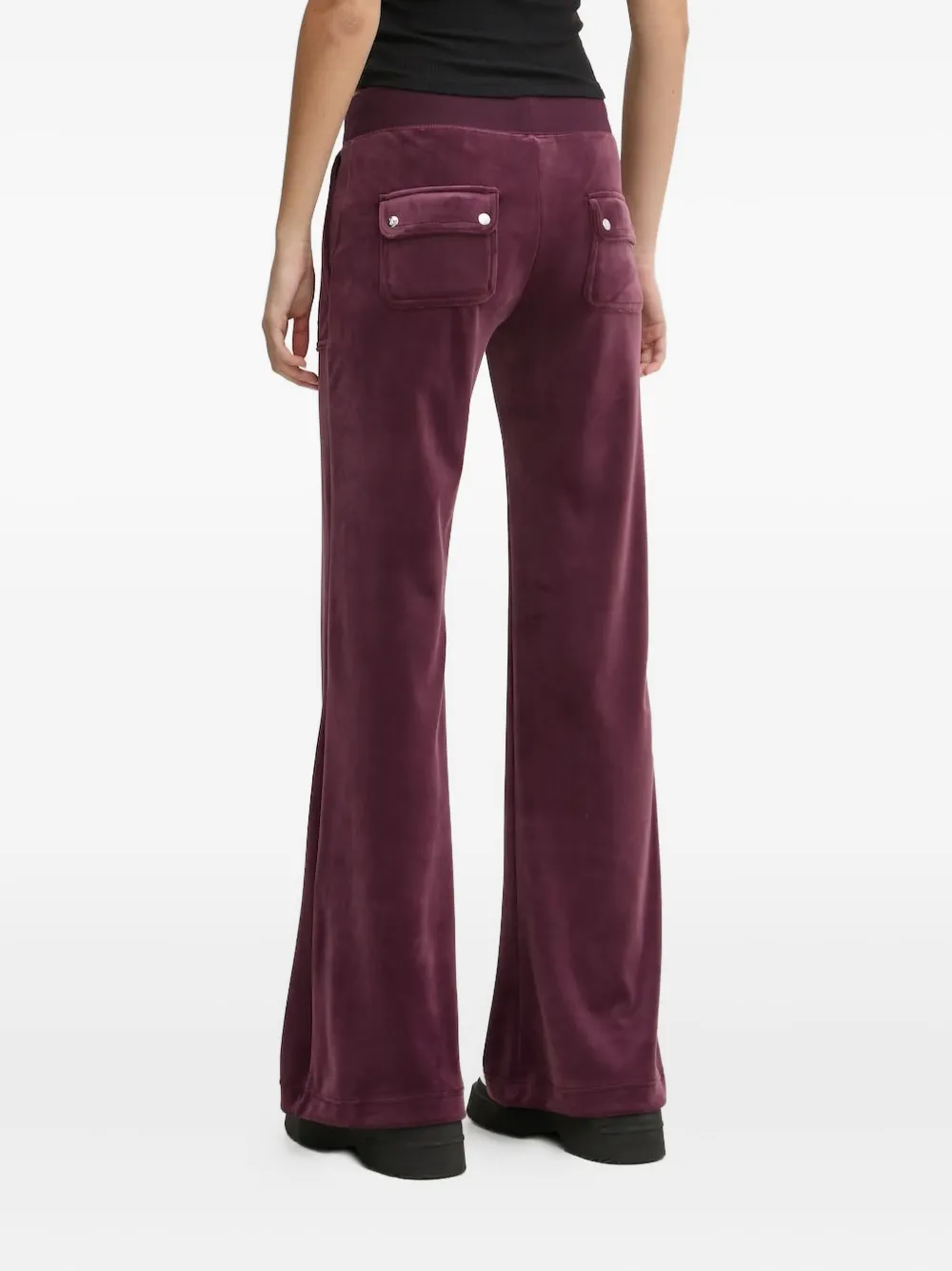 Juicy Couture velour pocket trousers - Rood