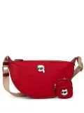 Karl Lagerfeld small half-moon Ikon bag - Red