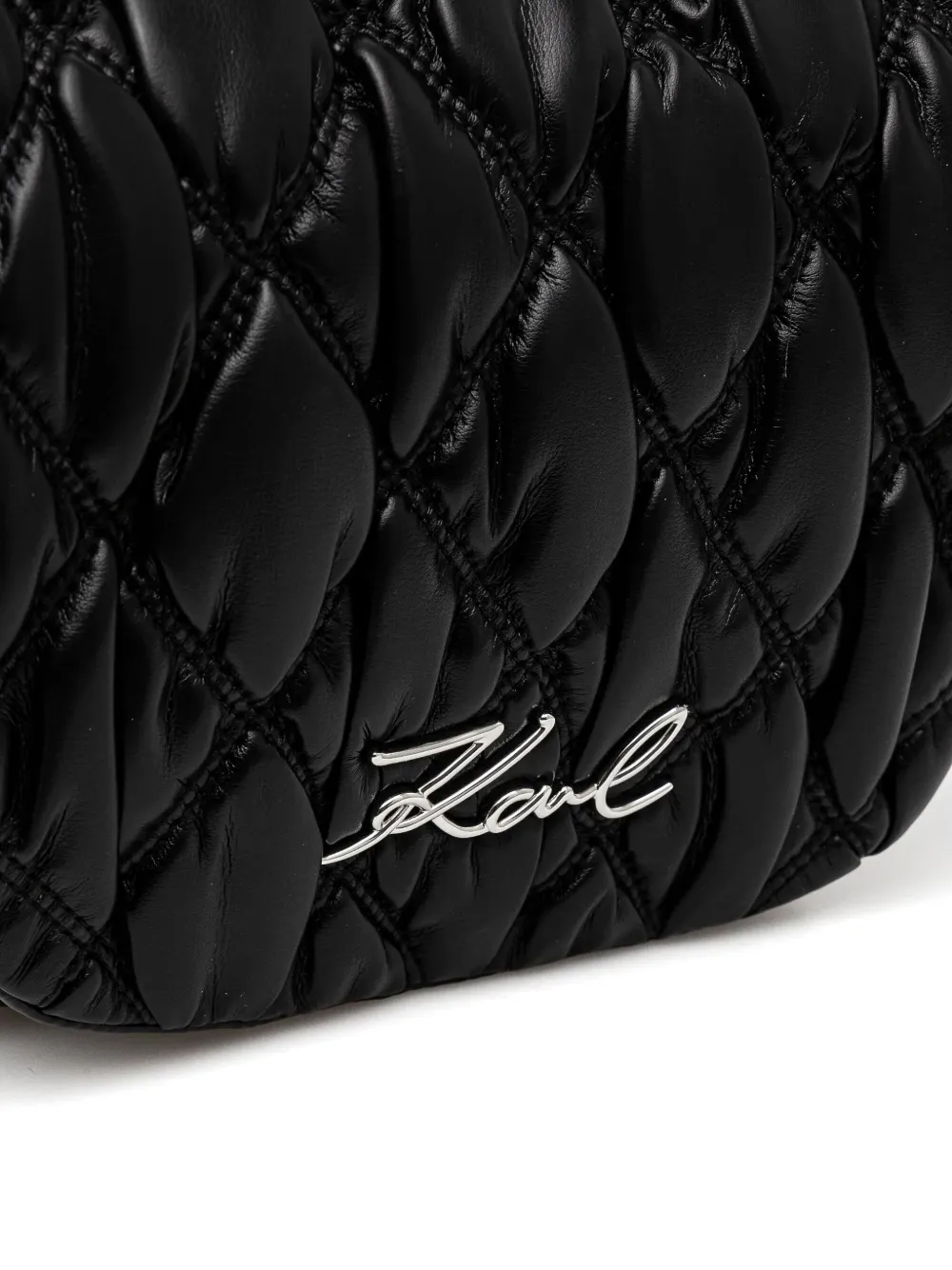 Karl Lagerfeld K Signature Kuilt tas Zwart