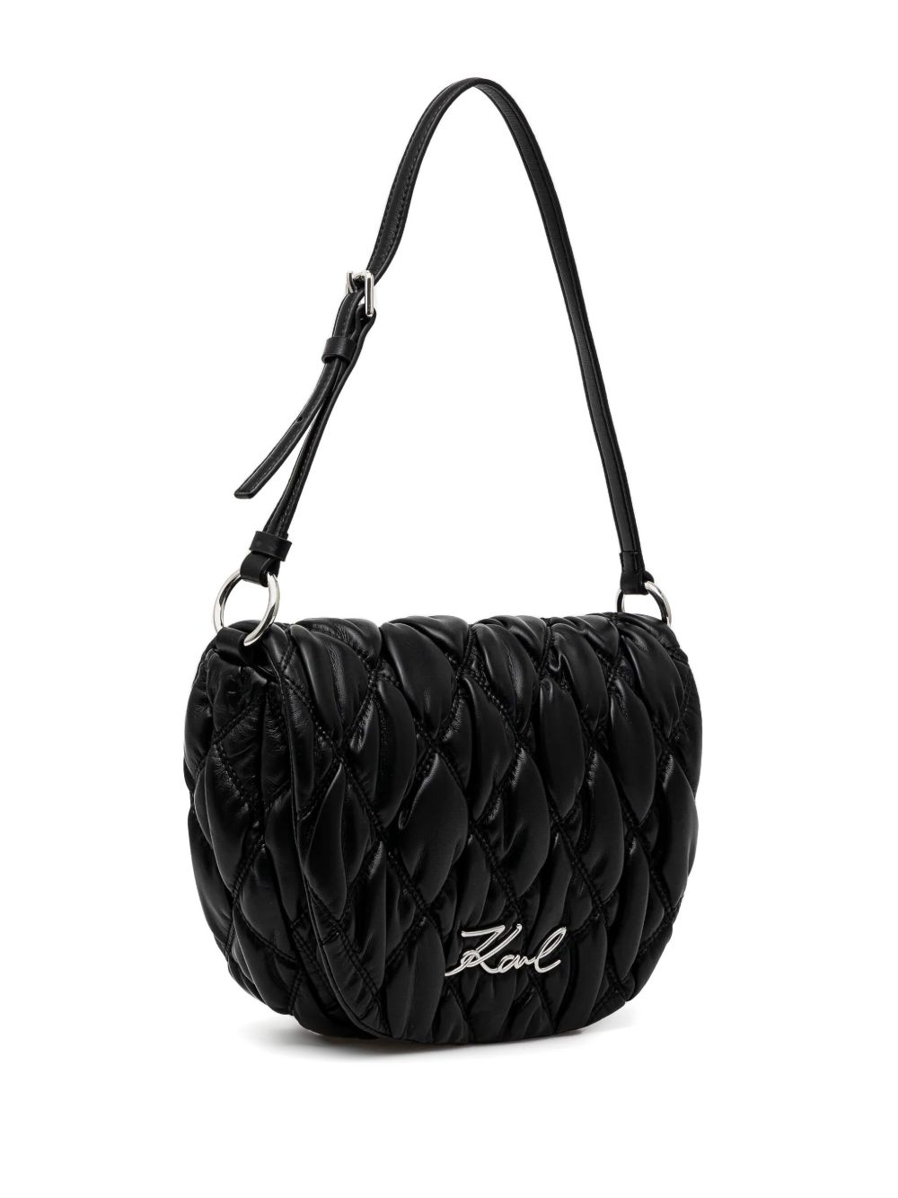 Karl Lagerfeld K/Signature Kuilt bag - Zwart