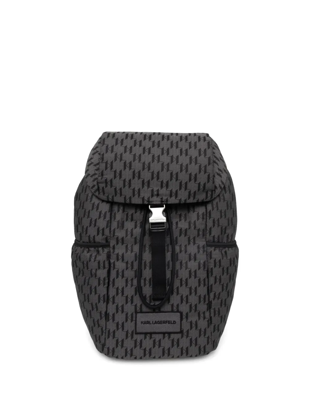 monogram-jacquard backpack