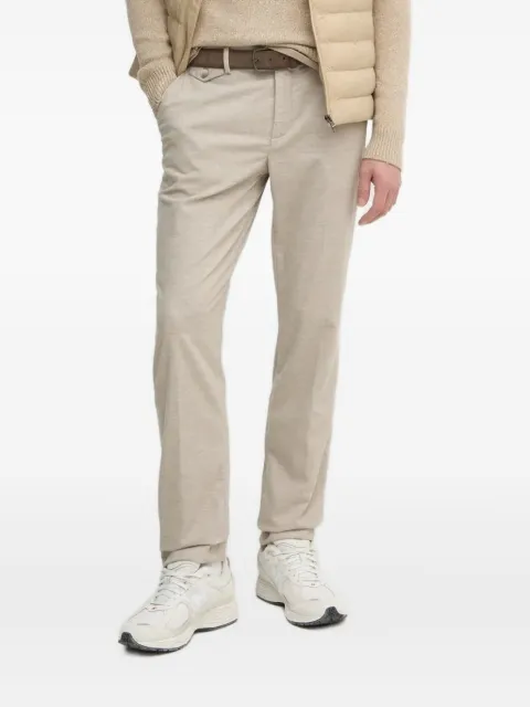 Hackett branded-button trousers
