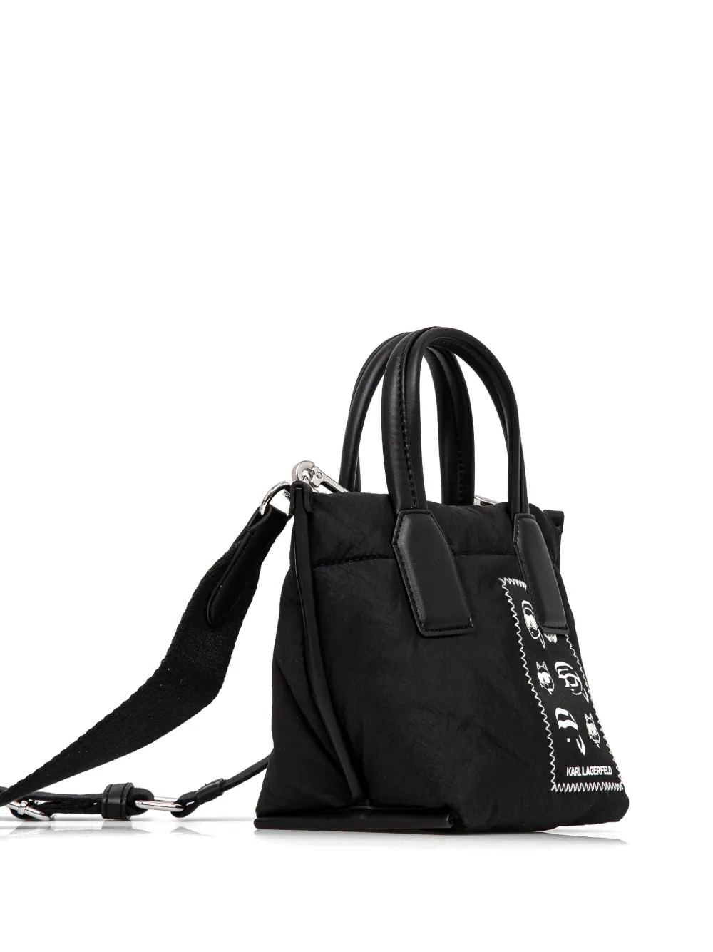 Karl Lagerfeld Ikonik tote bag - Zwart