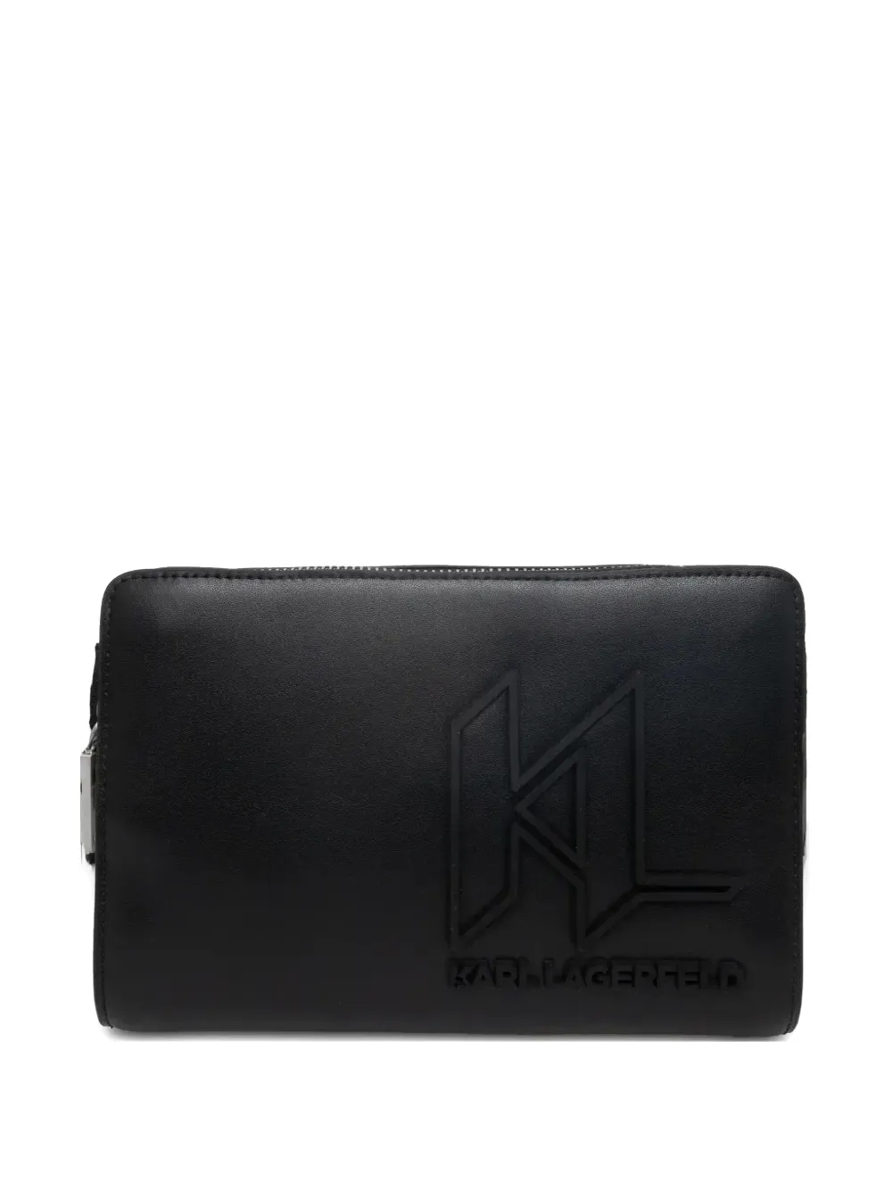 Karl Lagerfeld Heuptas met logo-reliëf Zwart
