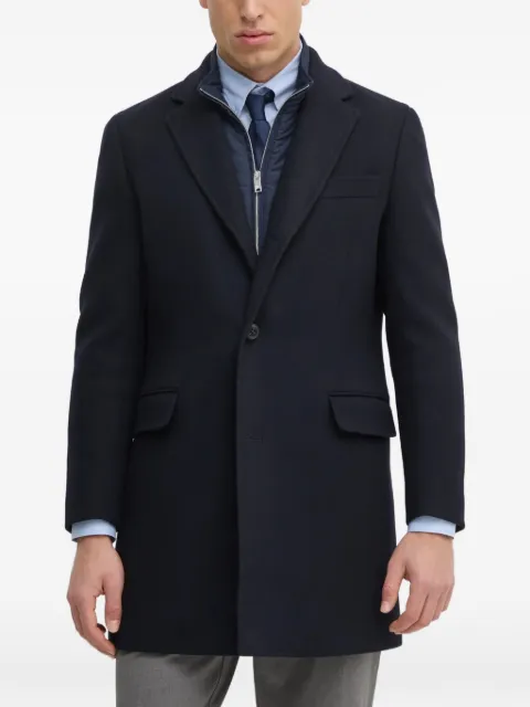 Hackett London detachable-gilet layer coat