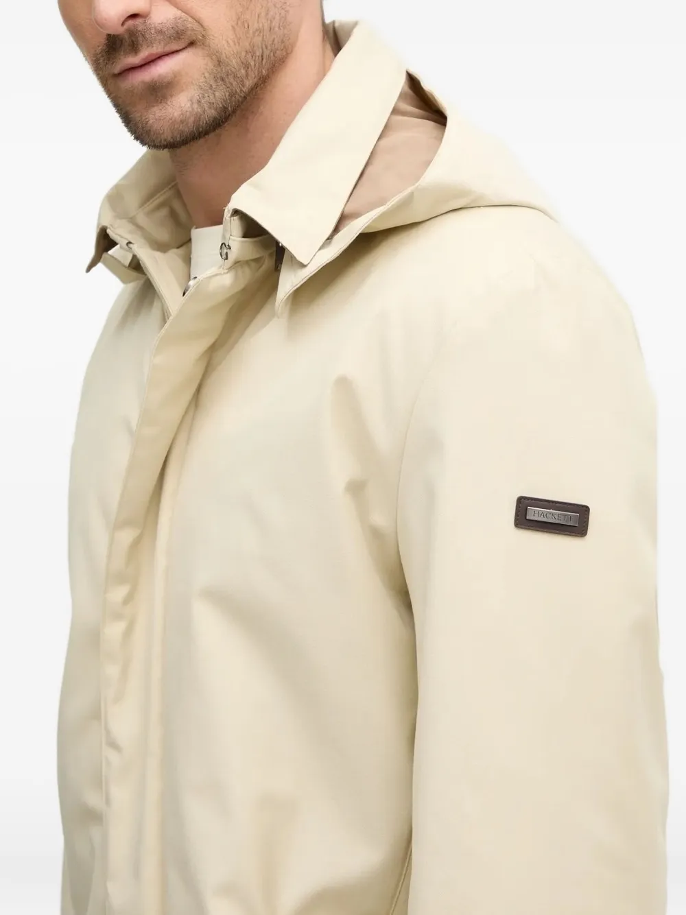 Hackett Jack met capuchon Beige