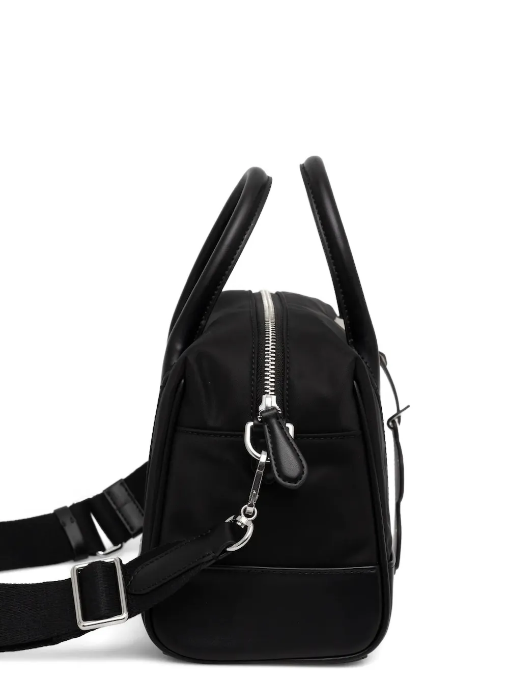 Karl Lagerfeld logo-patch tote bag Zwart