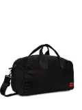 HUGO logo-patch holdall - Black