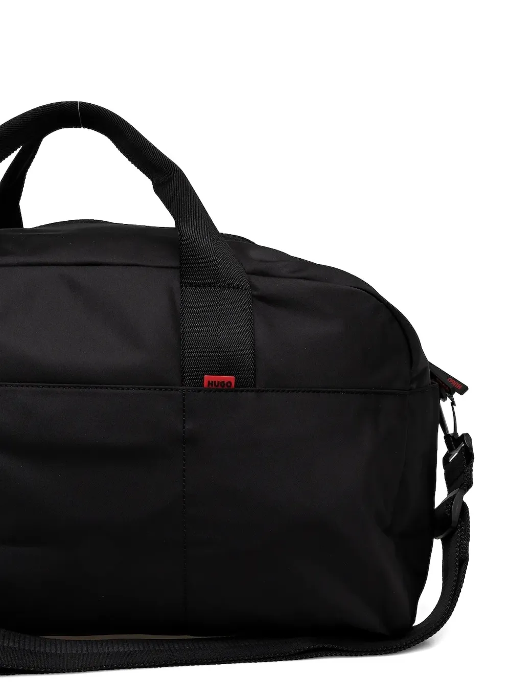 HUGO Reistas met logopatch Zwart