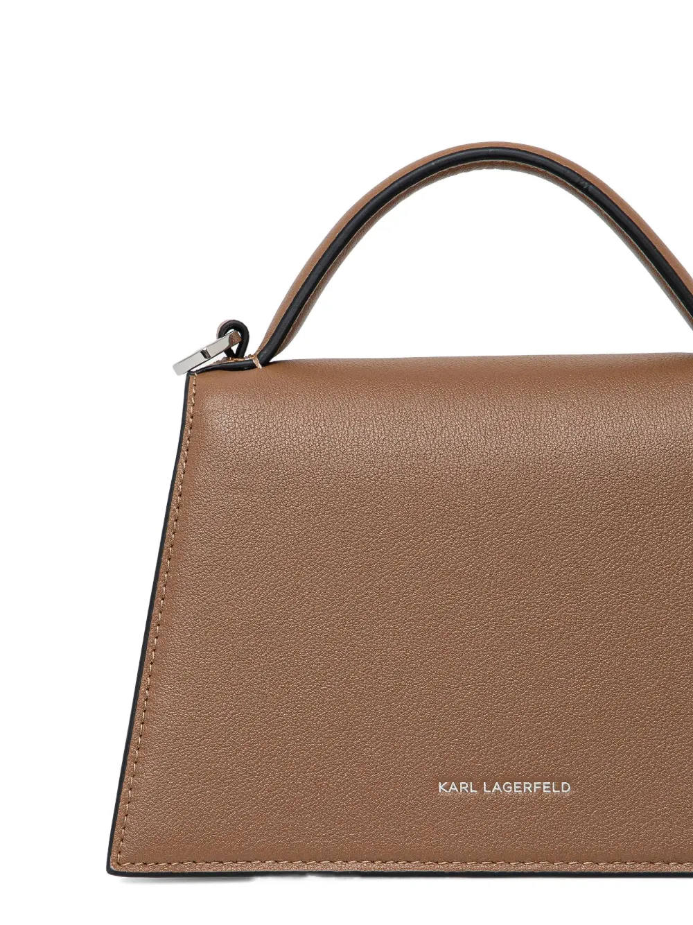 Karl Lagerfeld Leren crossbodytas Bruin
