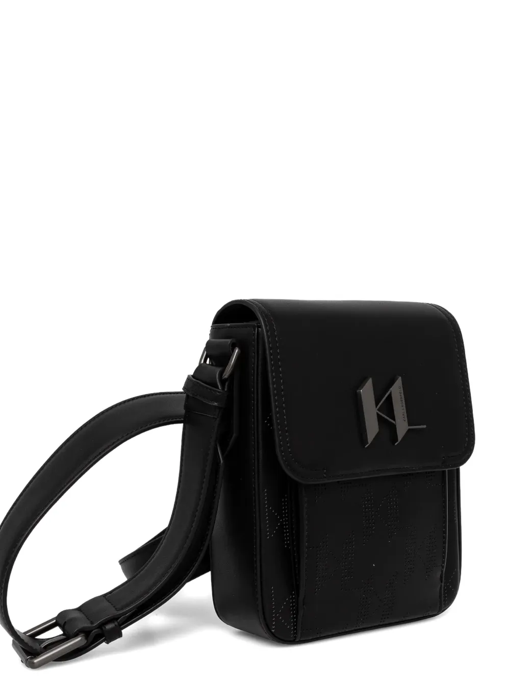 Karl Lagerfeld Heuptas met logo - Zwart
