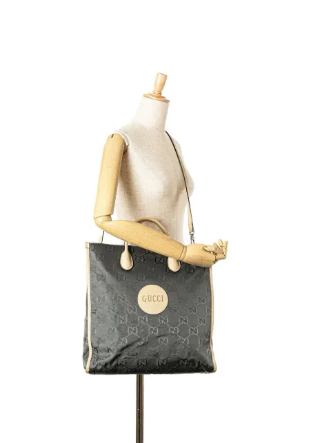 Gucci Pre-Owned 2016-2024 GG Nylon Off the Grid satchel ASYLW47SUBZXUZQT - 1
