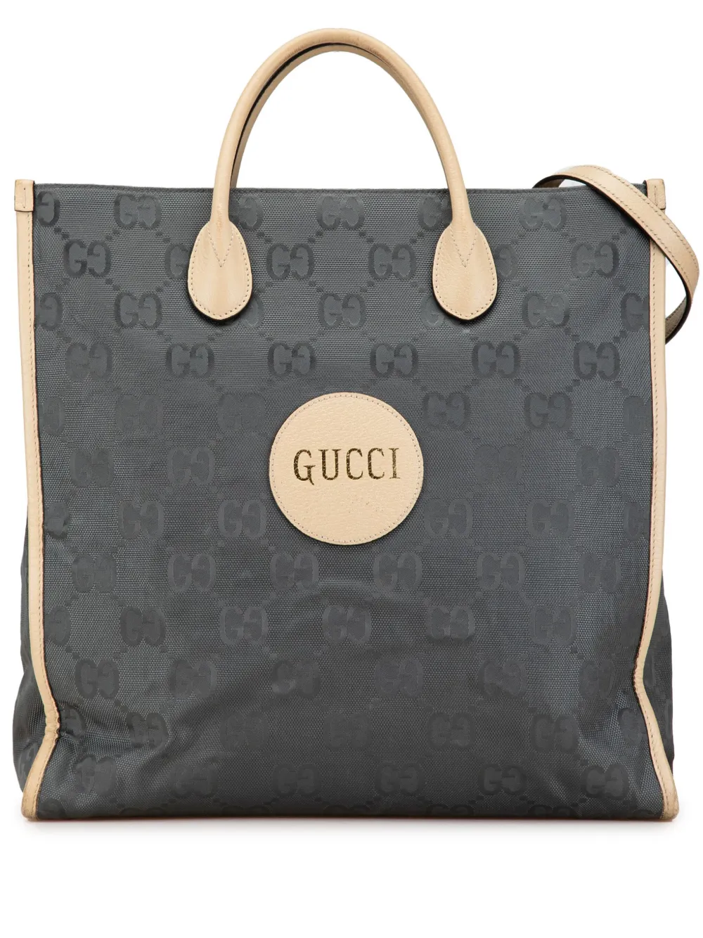 Gucci Pre-Owned 2016-2024 GG Nylon Off the Grid satchel | Grey | Image 1