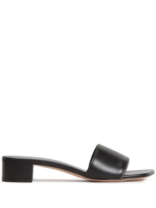 Mules en cuir - Fabiana Filippi - Modalova