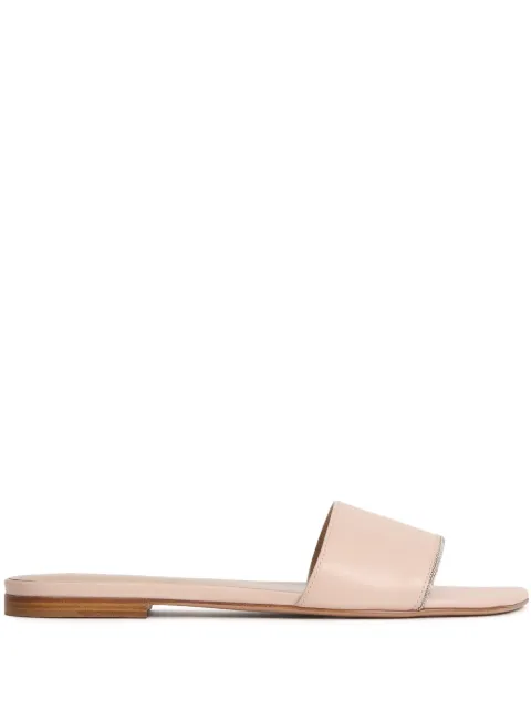 Fabiana Filippi leather flat mules ASD275A880L4120000 - 0