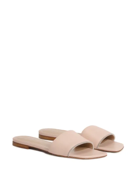 Fabiana Filippi leather flat mules ASD275A880L4120000 - 1