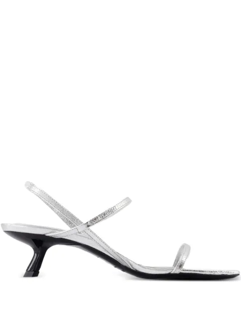 ANINE BING zapatillas Hilda de piel con tira en el tobillo